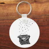 タイプライターキーチェーン キーホルダー (正面)