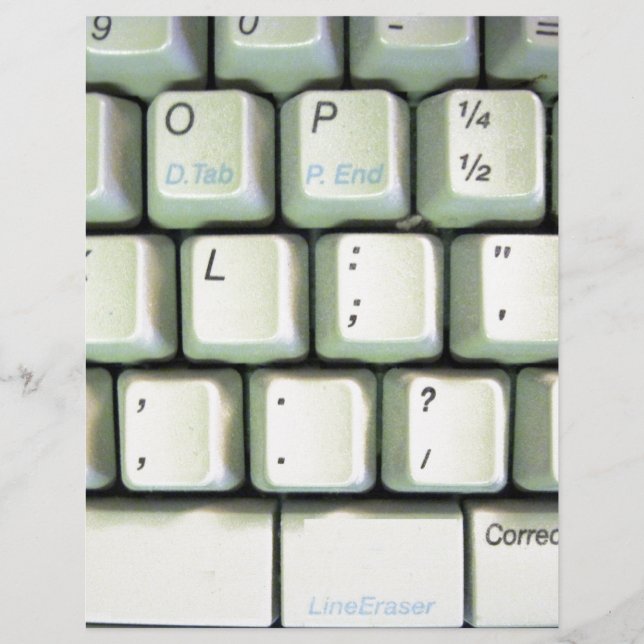 タイプライターキーボード (正面)