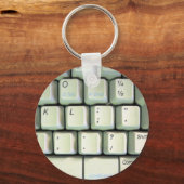 タイプライターキーボード キーホルダー (正面)