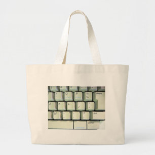 タイプライターキーボード ラージトートバッグ