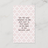 タイプライター作家ライモダンターウォームグレーレトロ 名刺 (裏面)