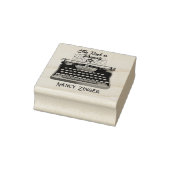 タイプライター図書所有権ライブラリ |インクスタンプ ラバースタンプ (スタンプ)