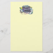 タイプライター固定 便箋 (正面)