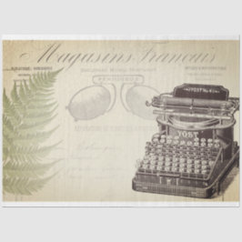 タイプライター家具デカップージ紙 薄葉紙