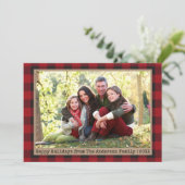 タイプライター文字プレイドファミリーフォトクラフト シーズンカード (スタンド正面)