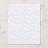 タイプライター文字結婚BUDGETさんの4写真ありがとう (裏面)