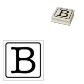 タイプライター文字Bラバースタンプ ラバースタンプ (押印)