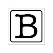 タイプライター文字Bラバースタンプ ラバースタンプ (インプリント)