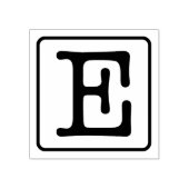 タイプライター文字Eラバースタンプ ラバースタンプ (インプリント)