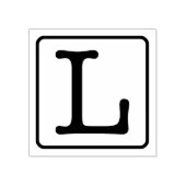 タイプライター文字Lラバースタンプ ラバースタンプ (インプリント)