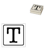 タイプライター文字Tラバースタンプ ラバースタンプ (押印)