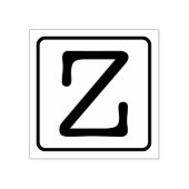 タイプライター文字Zラバースタンプ ラバースタンプ (インプリント)