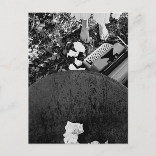 タイプライター葉書 ポストカード (正面)