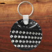 タイプライター鍵キーチェーン キーホルダー (正面)