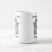 タイプライター コーヒーマグカップ (中央)
