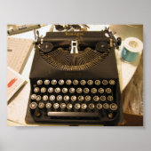 タイプライター ポスター (正面)