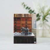 タイプライター ポストカード (スタンド正面)