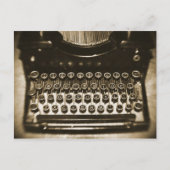タイプライター ポストカード (正面)