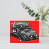 タイプライター ポストカード (スタンド正面)