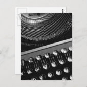 タイプライター ポストカード (正面/裏面)