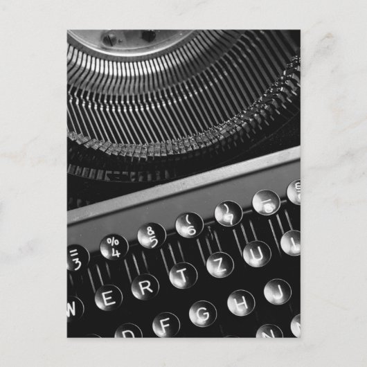 タイプライター ポストカード (正面)