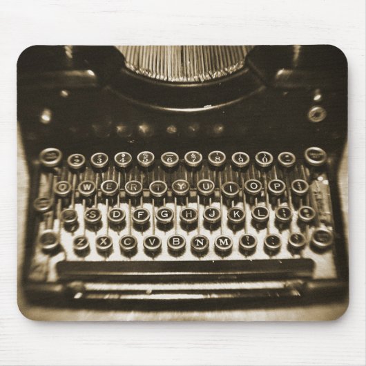 タイプライター マウスパッド (正面)