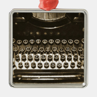 タイプライター メタルオーナメント