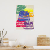 タイプライター – ライト ポスター (キッチン)