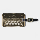 タイプライター ラゲッジタグ (正面横)