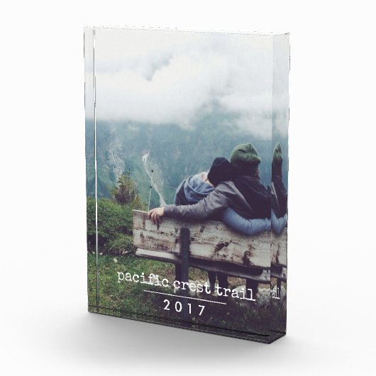 タイプライター |休暇メモリ垂直 フォトブロック (右)