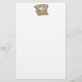 タイプライター 便箋 (正面)