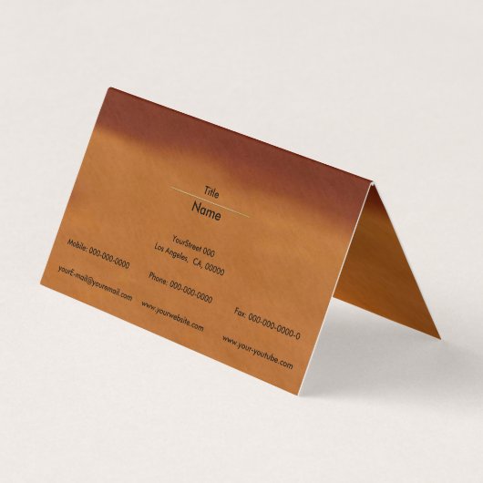 タイプライター 名刺 (裏面)