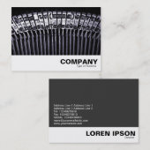 タイプライター 名刺 (正面/裏面)