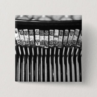 タイプライター 缶バッジ