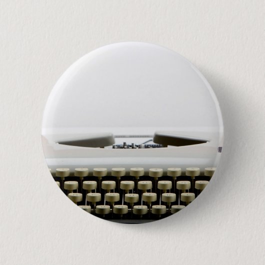タイプライター 缶バッジ (正面)