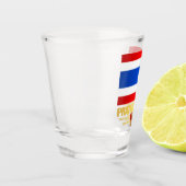 「タイプライド」アパレル ショットグラス (左)