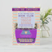 タイプライパーソナライズされたター·ブック·ク読ラブズ·グループ1 招待状 (スタンド正面)