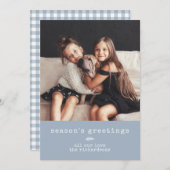 タイプラモダンイターと青い霧の写真|ギンガム シーズンカード (正面/裏面)