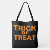 タイプ付きトリックまたはデザインの処理 トートバッグ (裏面)