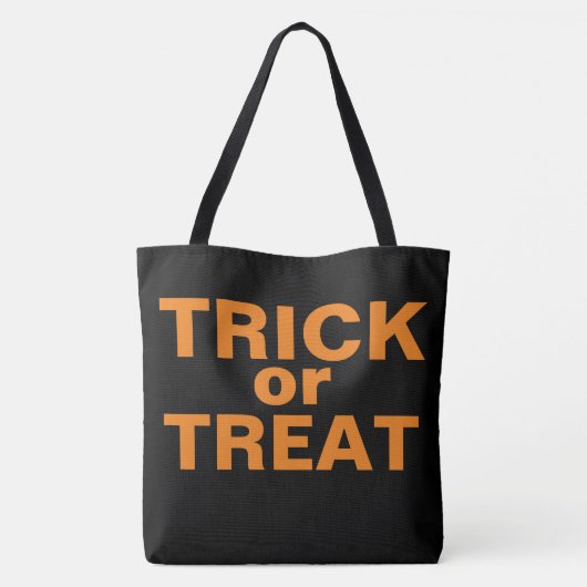 タイプ付きトリックまたはデザインの処理 トートバッグ (裏面)