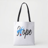 タイプ1の糖尿病の一流の認識度の希望 トートバッグ (正面)