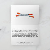 タイプ1の糖尿病の認識度 カード (内部)