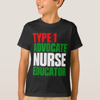 タイプ1アドボケート看護師教育者 Tシャツ