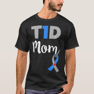 タイプ1糖尿病ママT1dママのプレゼント Tシャツ