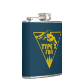 タイプ2おもしろい山 フラスク (右)