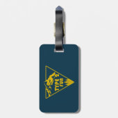 タイプ2おもしろい山 ラゲッジタグ (裏面縦)