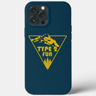 タイプ2おもしろい山 iPhone 13 PRO MAXケース