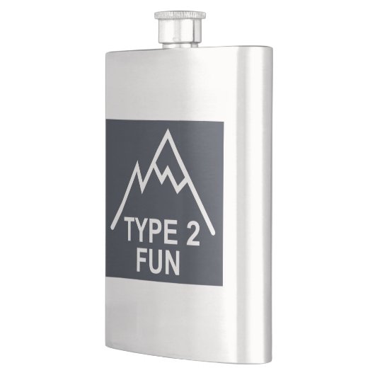 タイプ2おもしろい フラスク (左)