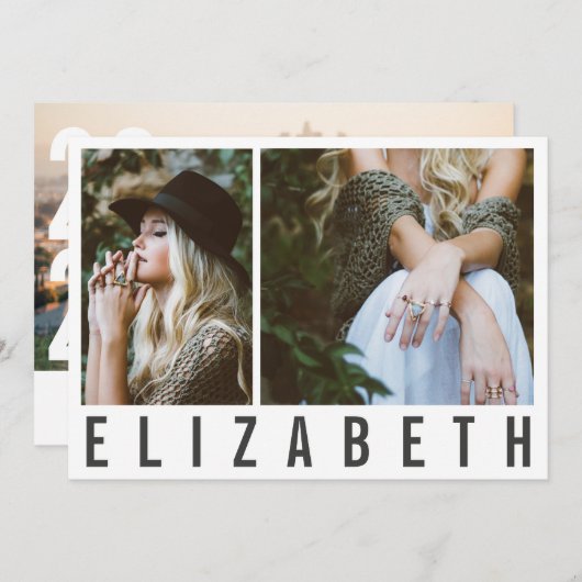 タイプ 案内状 (正面/裏面)