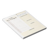 タイプB先生デイリーダンプ ノートパッド (アングル)